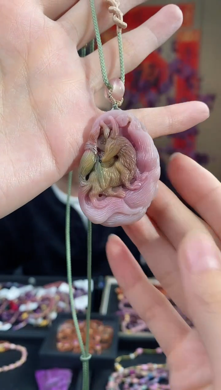 【闪购商品】玛瑙/玉髓吊坠(赠链)未镶嵌534盐源玛瑙