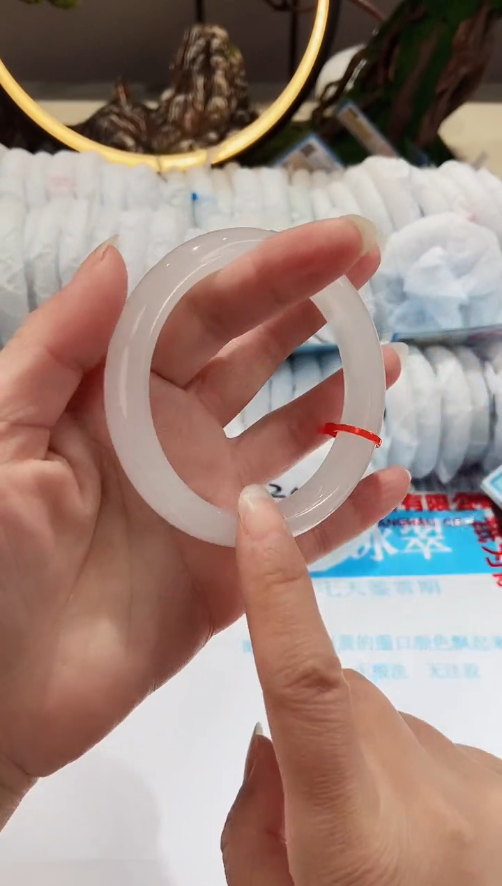 【闪购商品】石英质玉手镯未镶嵌07-7005S