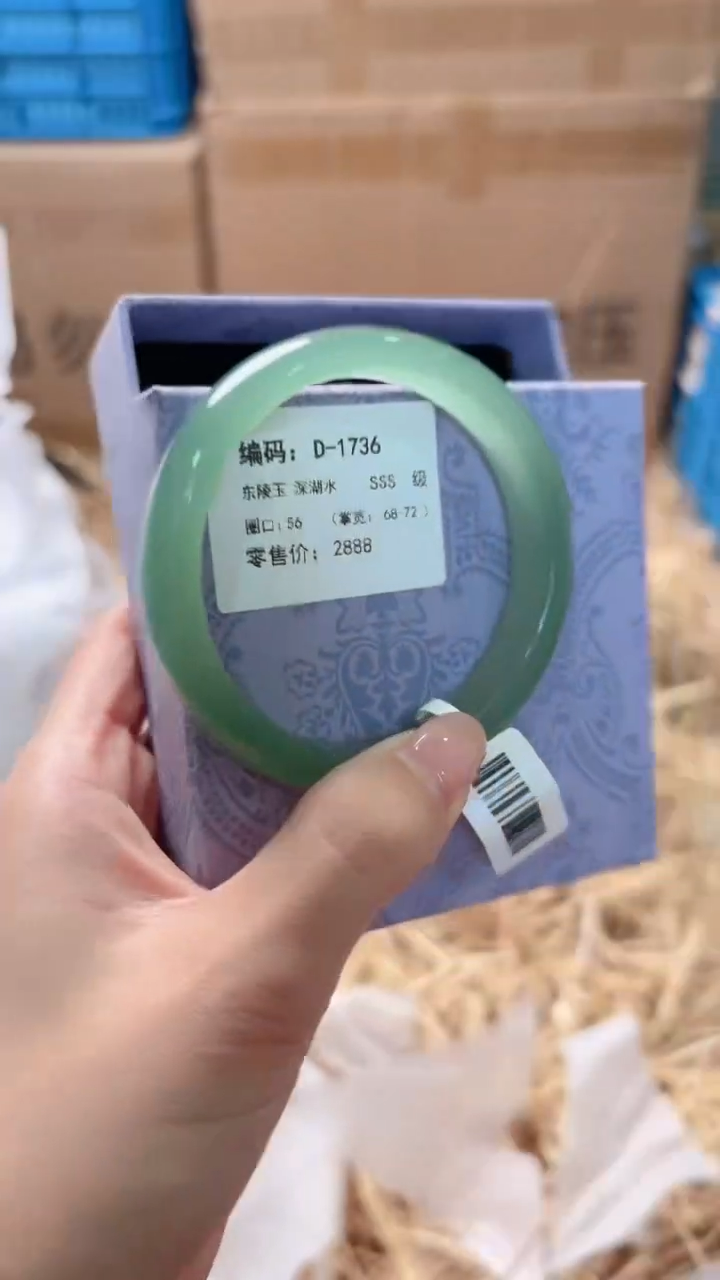 未镶嵌手镯石英质玉D-1736