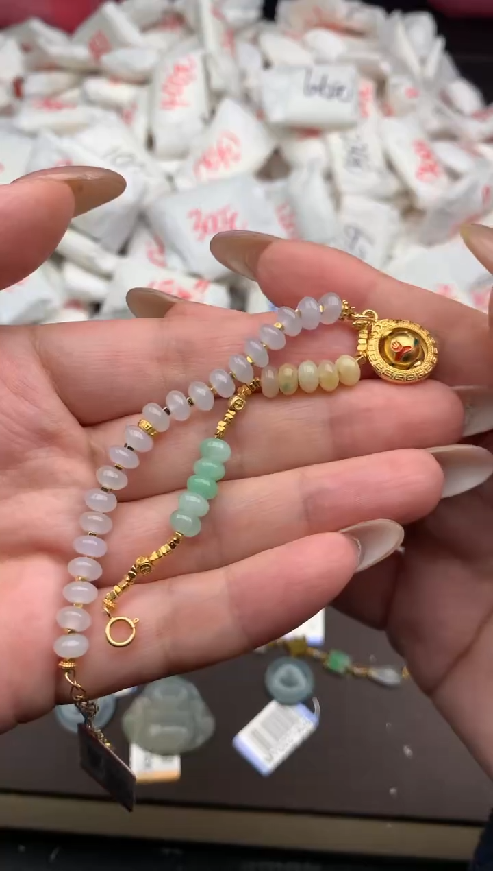 【闪购商品】翡翠手链未镶嵌—