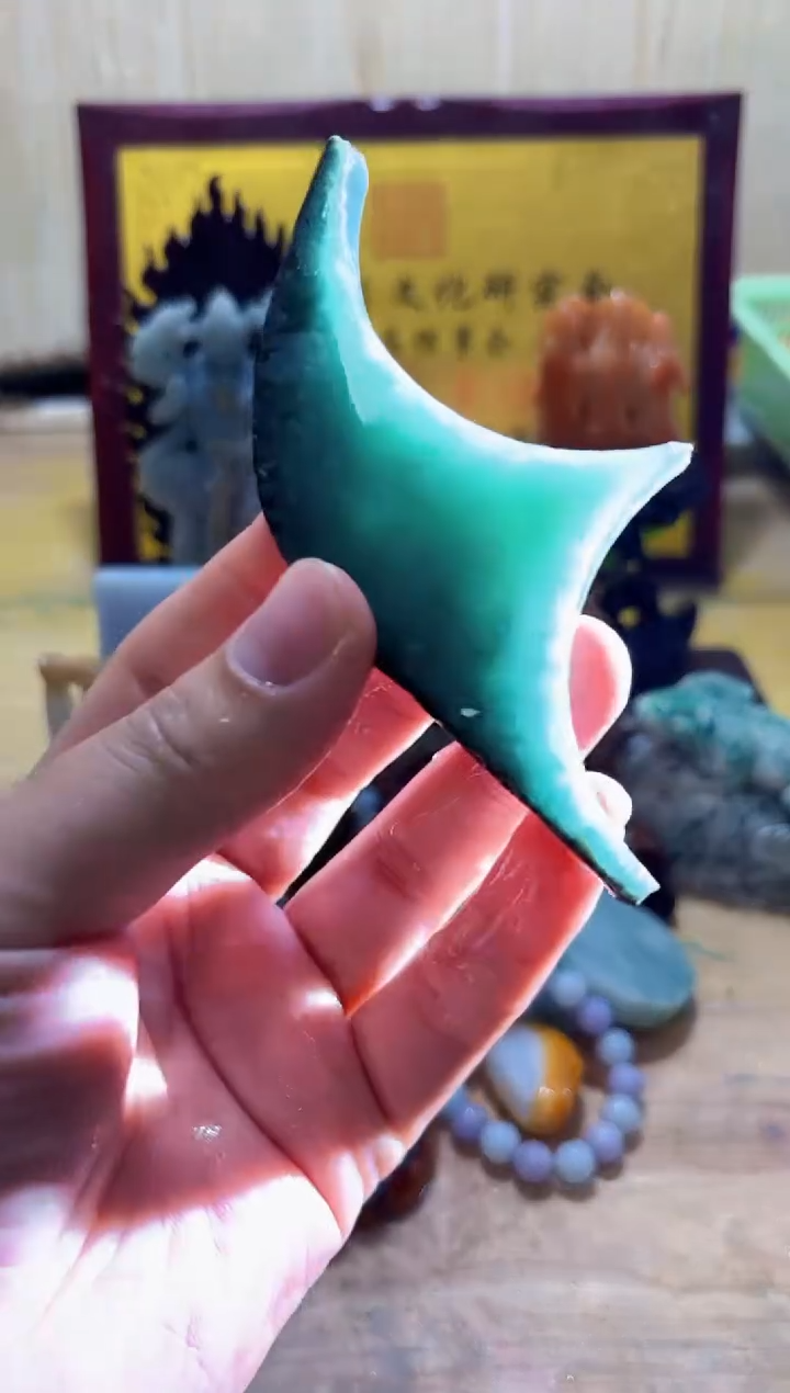 未镶嵌挂件翡翠A货常璀6134