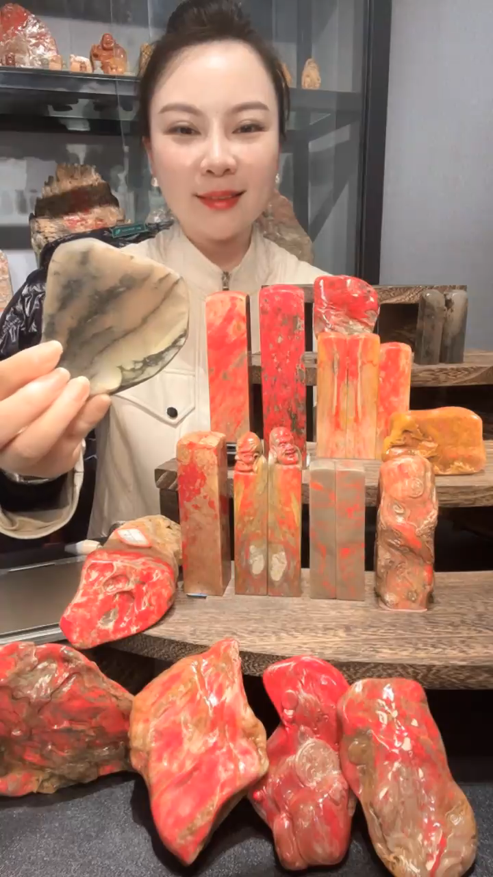 【闪购商品】青田石昌化水墨冻1个