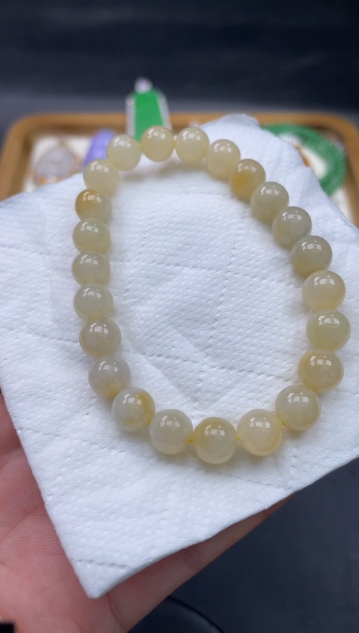 【闪购商品】翡翠手链未镶嵌46...........