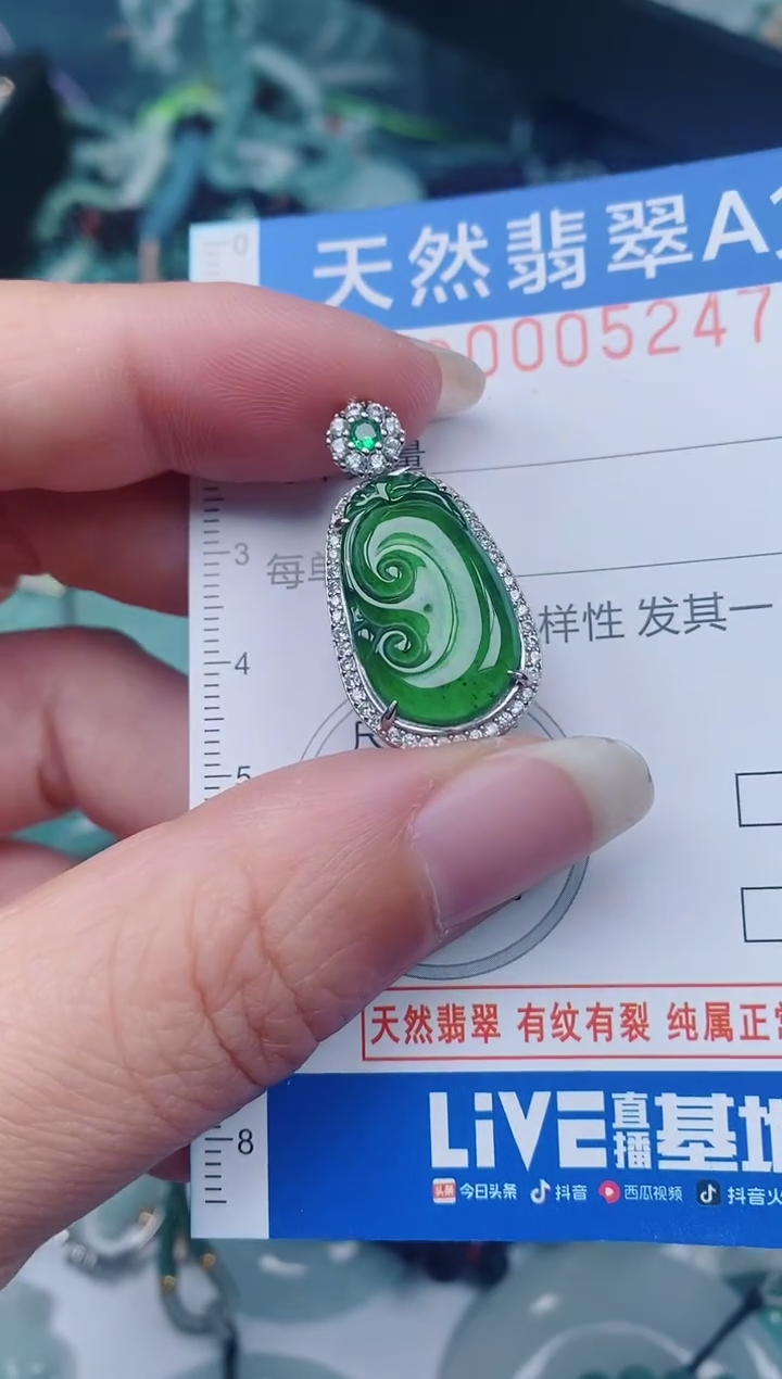 颈饰未镶嵌翡翠00005247