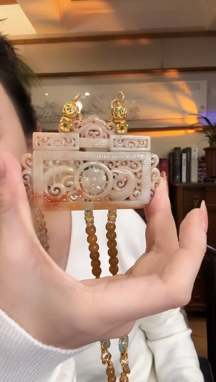 颈饰未镶嵌翡翠国风