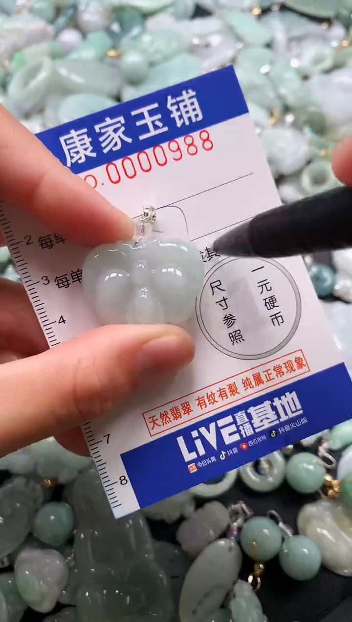 颈饰未镶嵌翡翠988