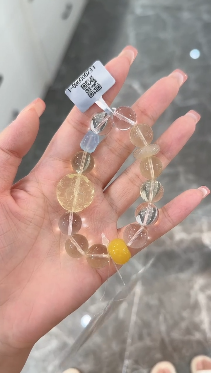 水晶手串未镶嵌手串