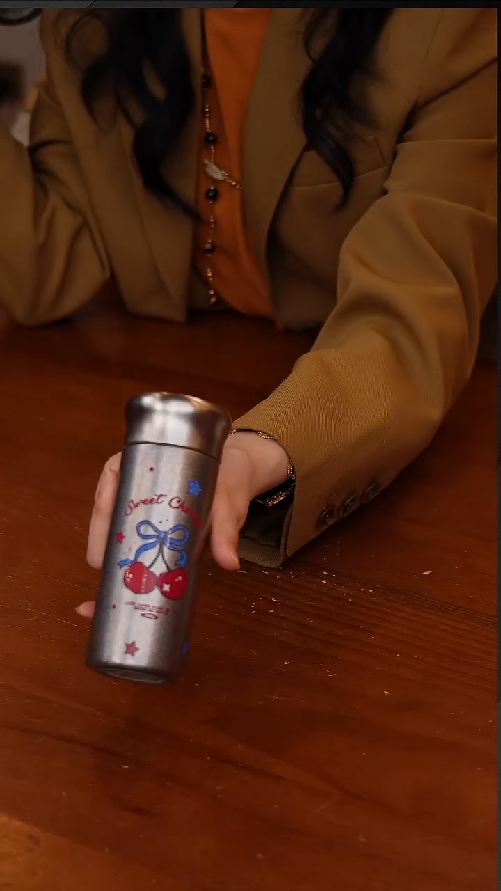 陶80-樱桃200ML纯钛口袋钛杯【CF6298】