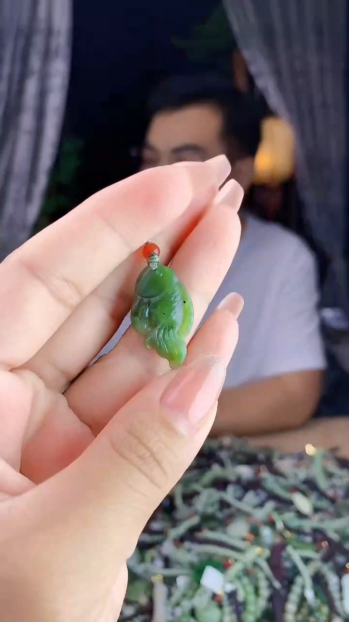 和田玉未镶嵌挂件多样性发货拍一发一