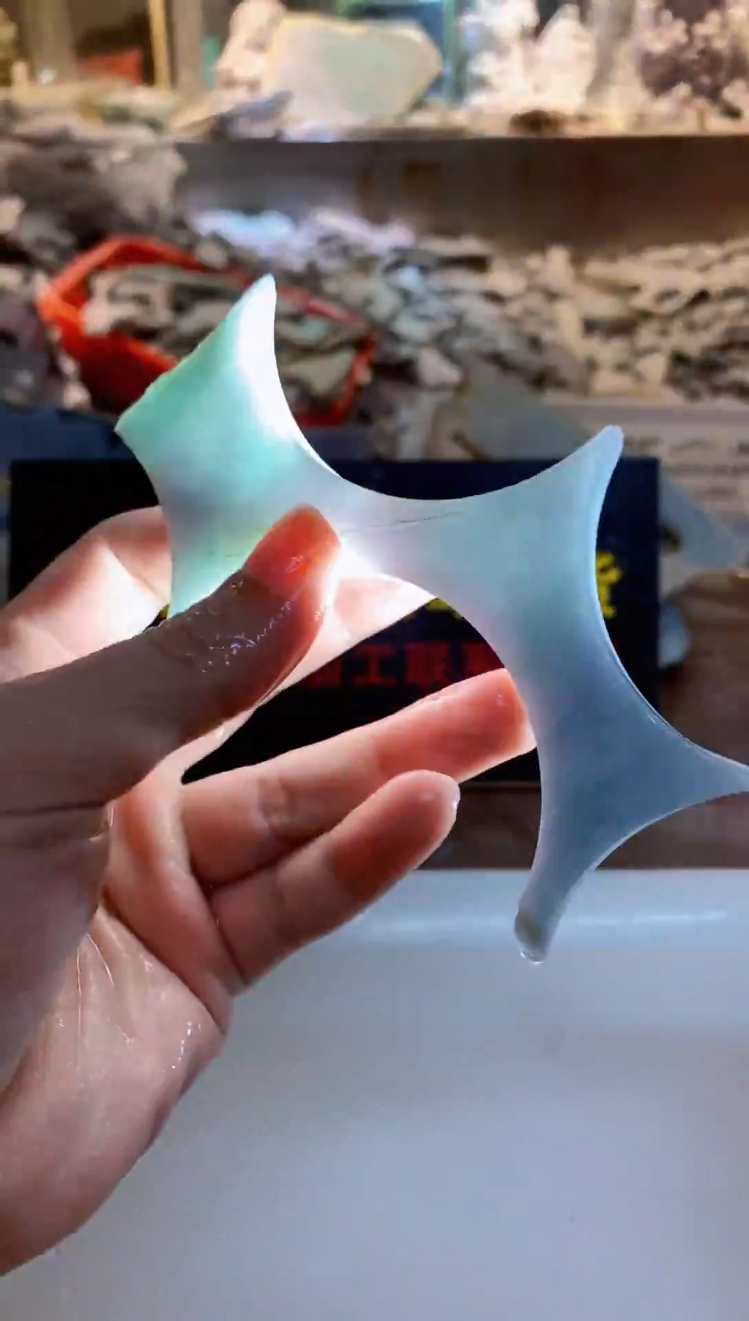 裸石翡翠0朗0翡翠珠宝833