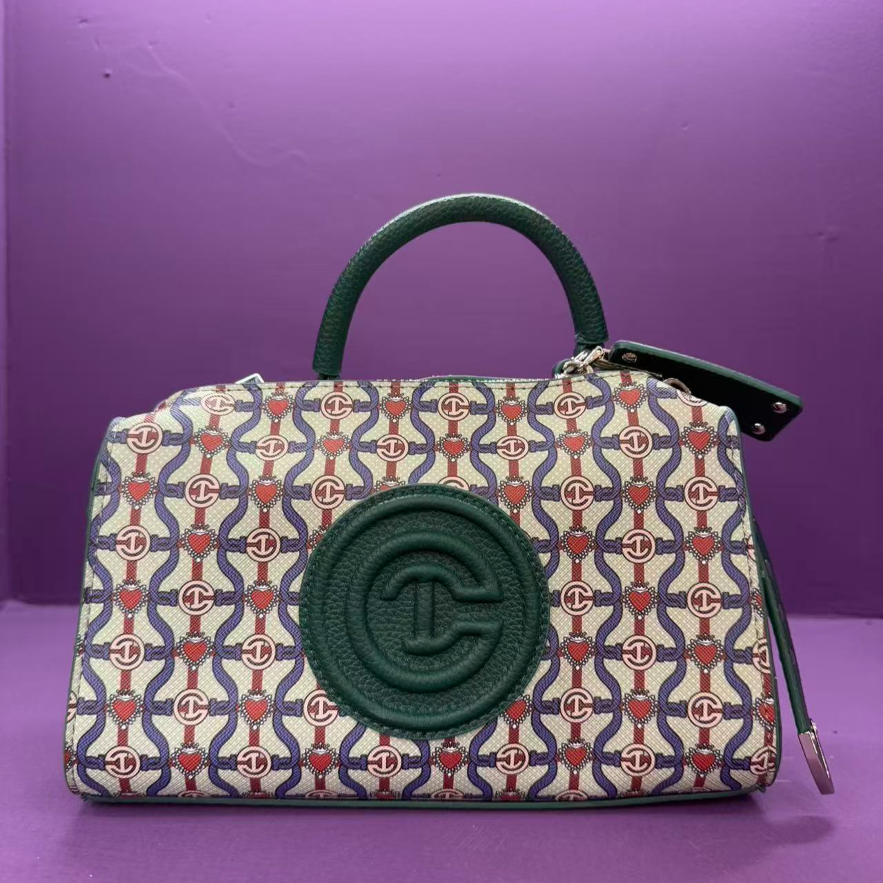 【集合店】法式单肩小方包水桶包中号休闲字母都市简约斜挎包