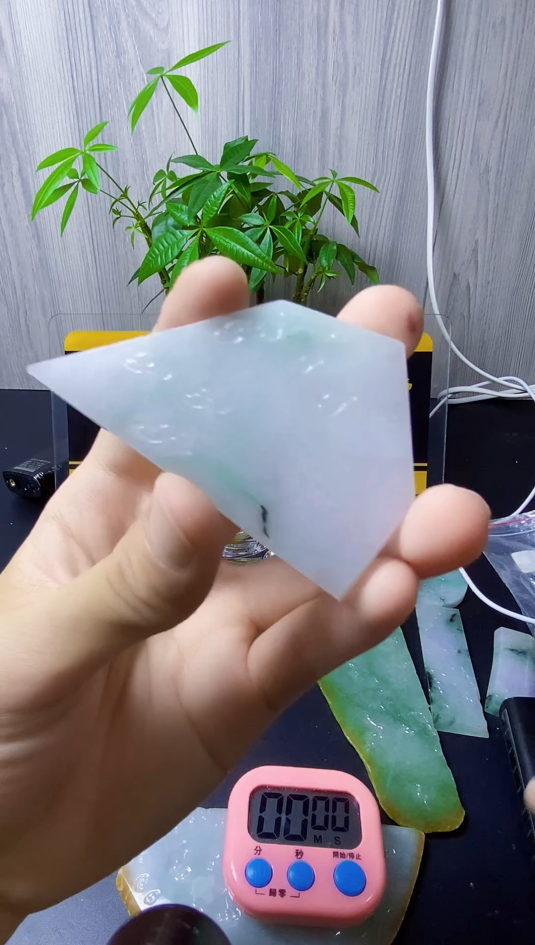 定制翡翠未镶嵌羊**春翡翠121