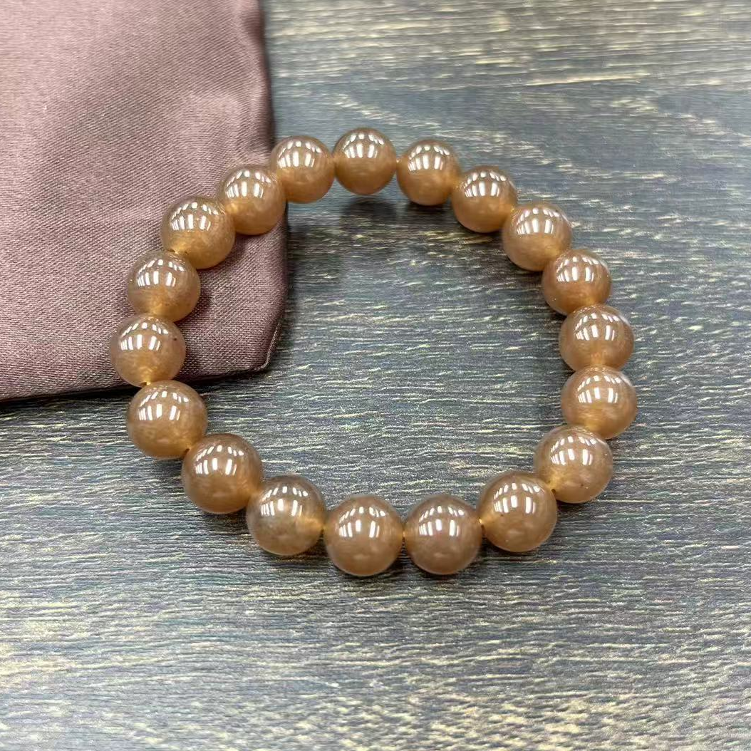 c597焦糖卡10mm手串项链