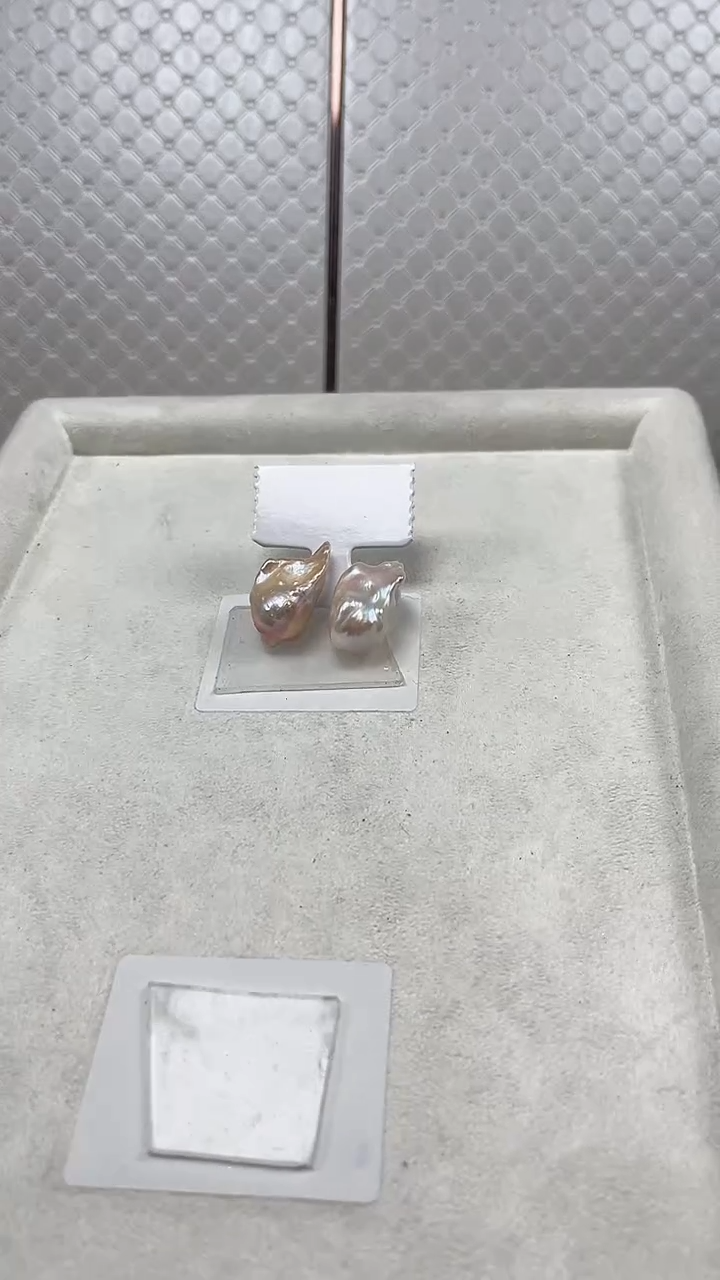 未镶嵌耳饰淡水珍珠【纯恬珠宝】