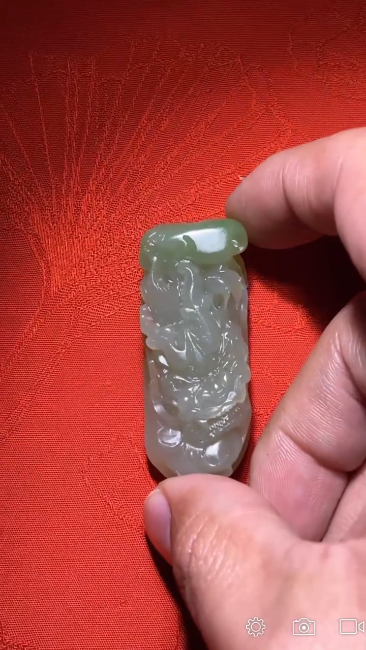 未镶嵌和田玉挂件JY 龙行天下