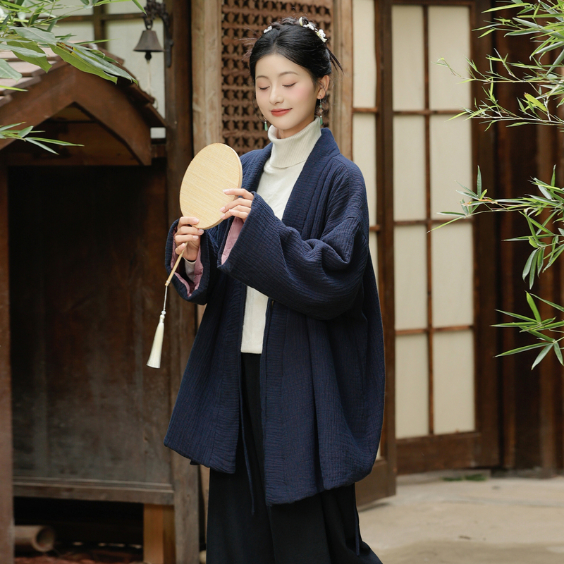 唐装女中国风高端棉服茶艺服上衣秋冬棉衣外套棉袄2025新款汉服