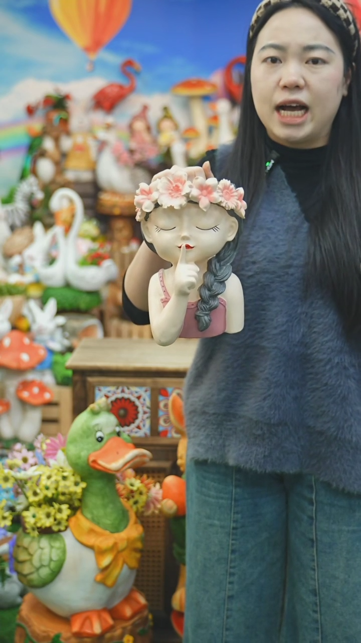 【闪购商品】树脂花园庭院摆件&00&