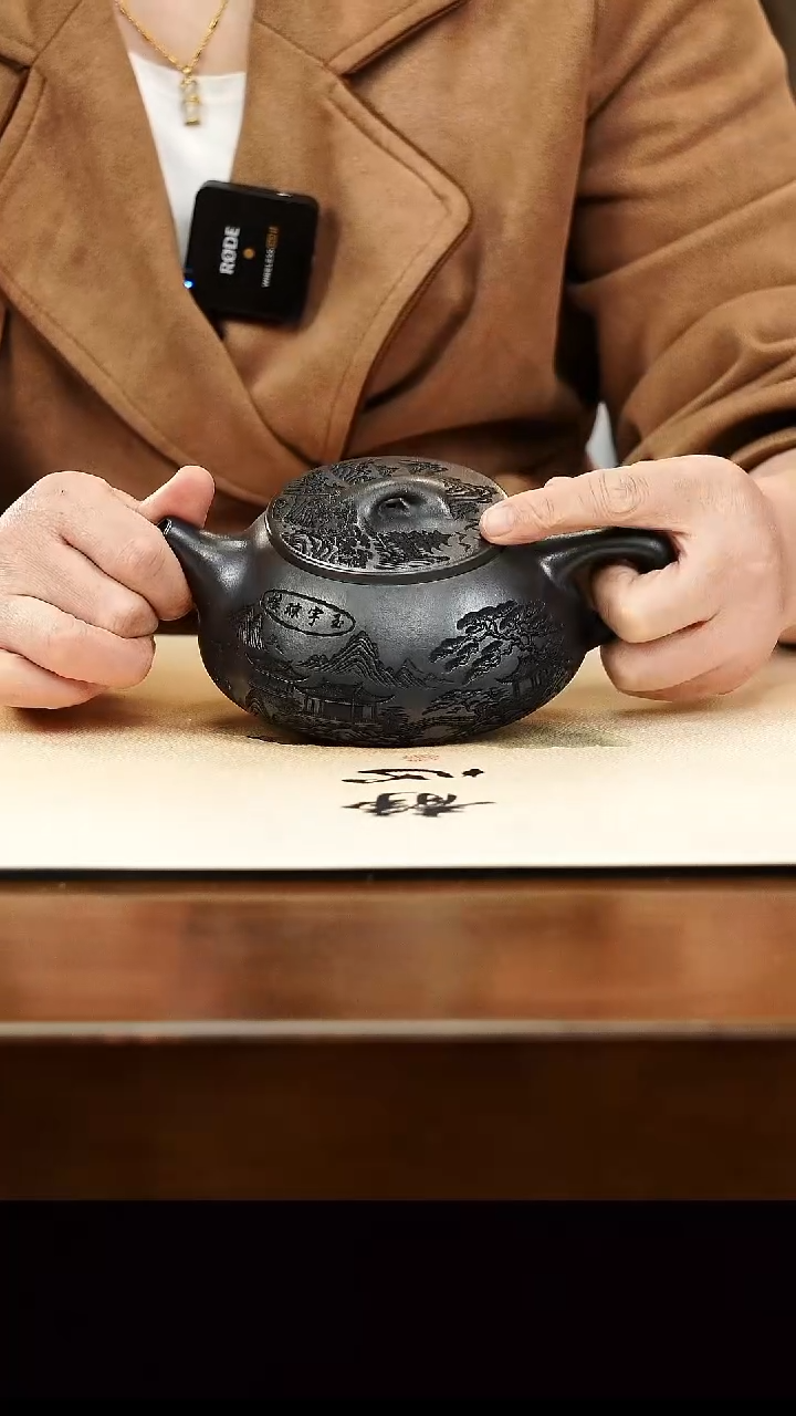 茶壶紫砂宜兴正品紫砂壶孤品