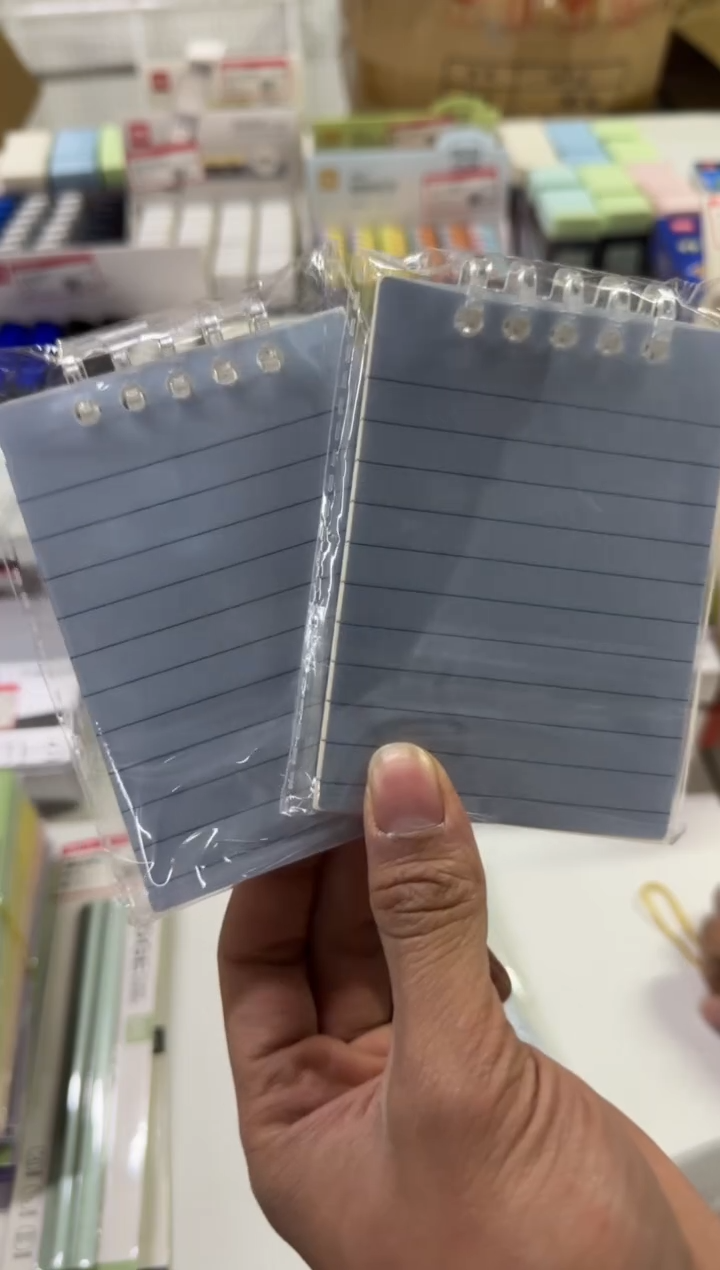 得力HA750-1彩色PP口袋活页本-6色(混)(2本)