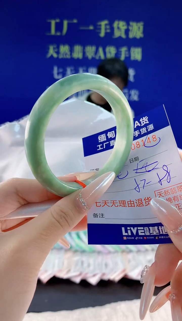 未镶嵌手镯翡翠48