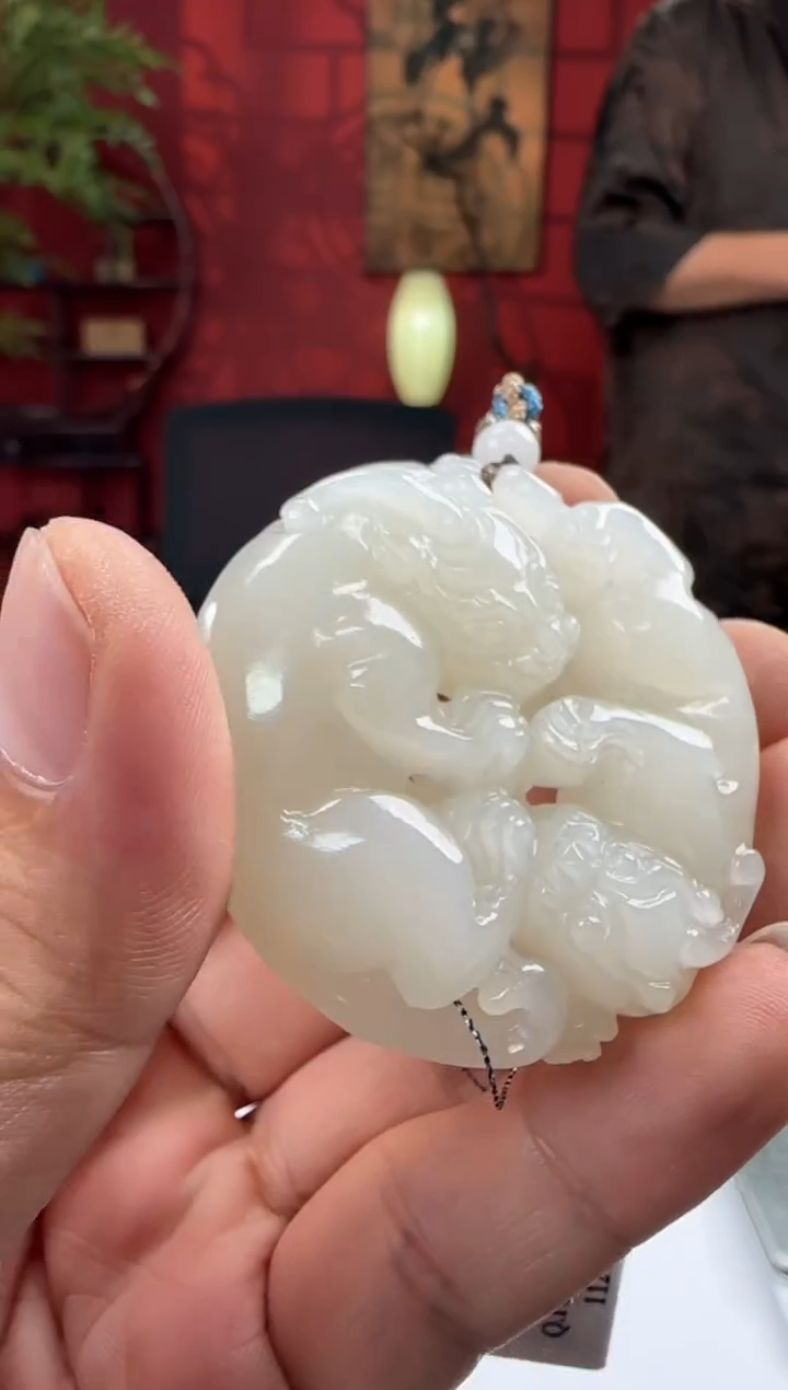 和田玉未镶嵌颈饰多样性发货8825