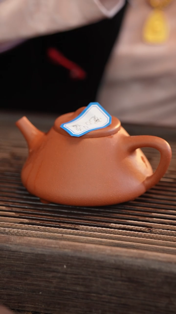 茶壶紫砂红清水子冶宽口260cc