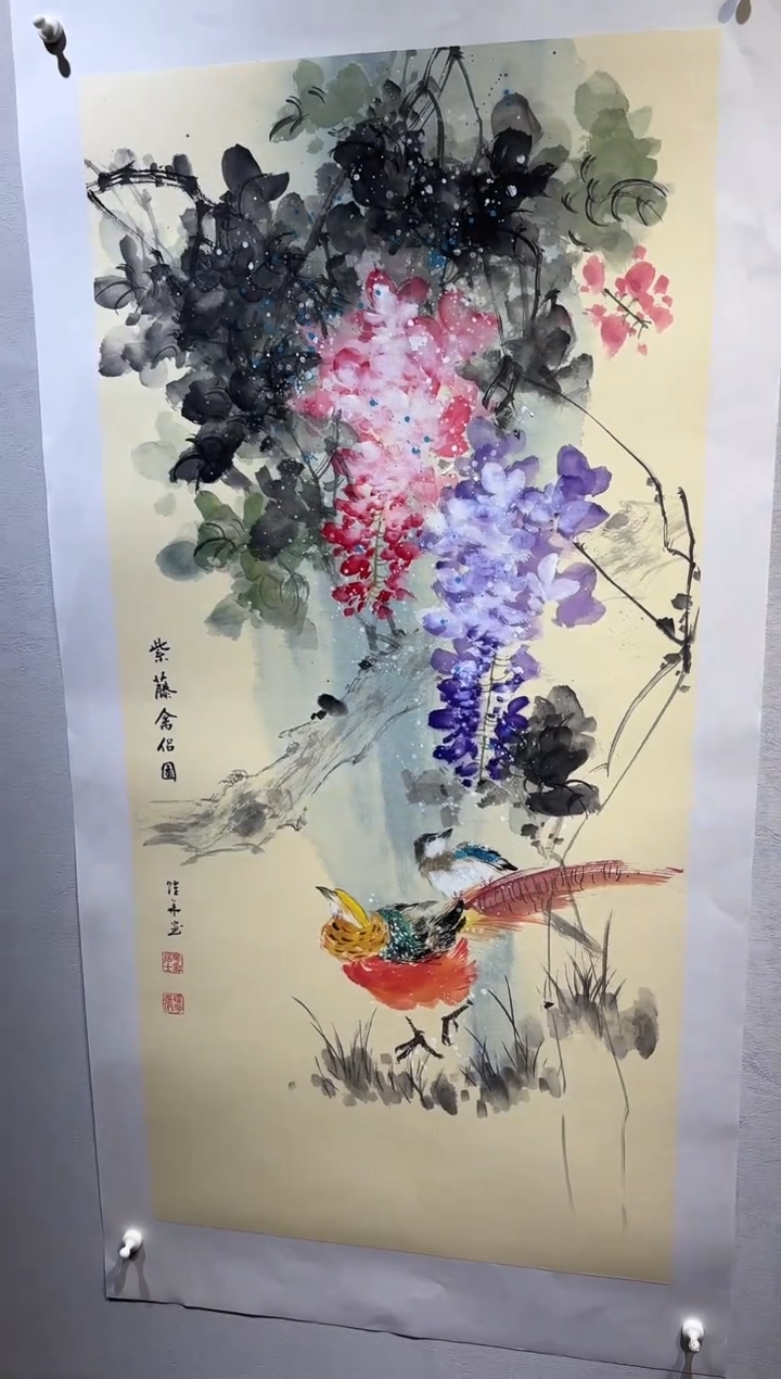 国画国画HN-1101526-张跃华央创美术馆精品定制备案作品