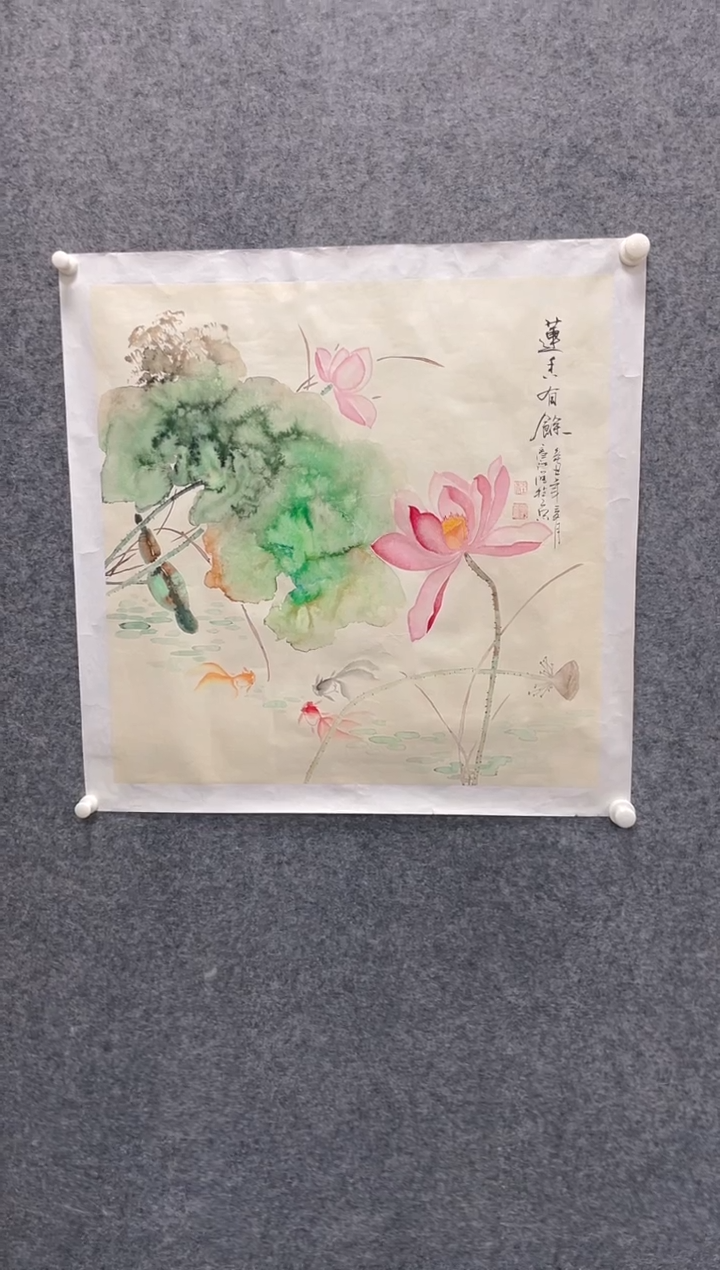 国画荘彦江老师花鸟作品1
