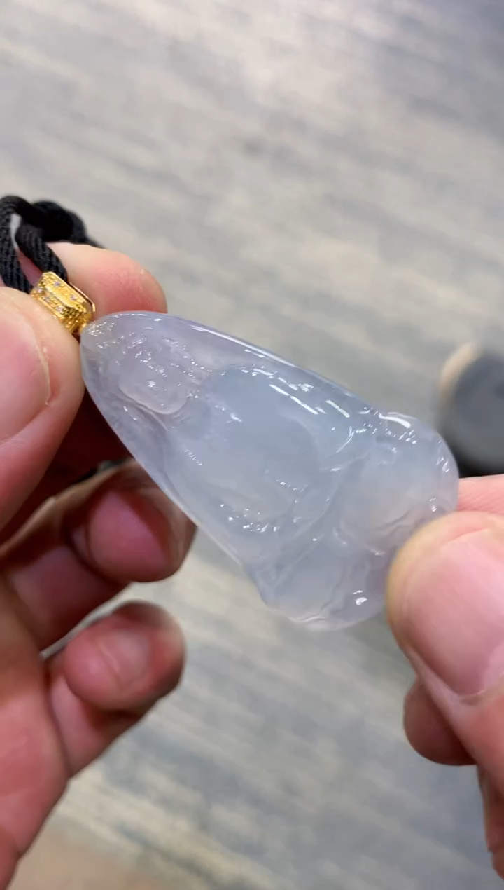 颈饰未镶嵌翡翠天然A货翡翠