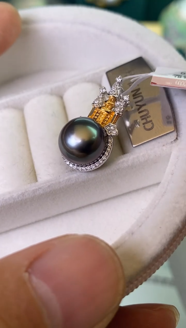 【闪购商品】海水珍珠颈饰银S925镶嵌1