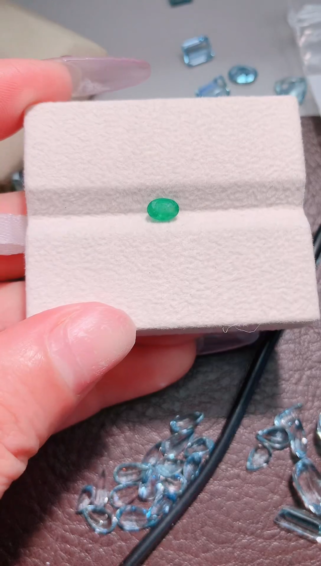 裸石祖母绿赞比亚天然祖母绿0.57ct