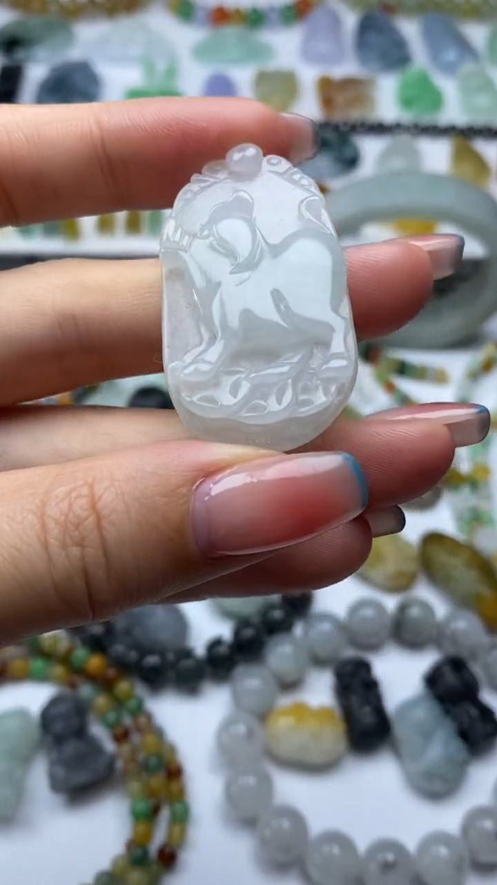 未镶嵌挂件翡翠翡翠