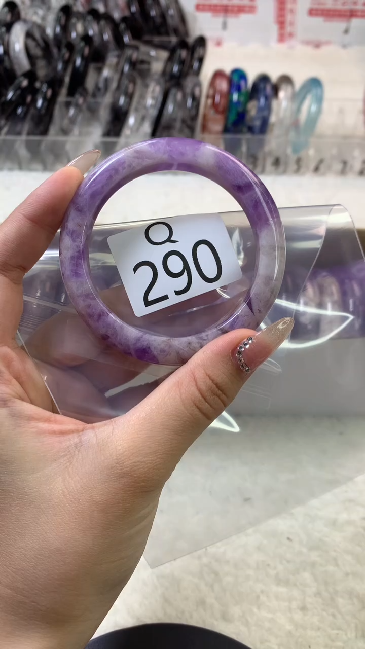 【闪购商品】水晶手镯Q未镶嵌水晶290-56