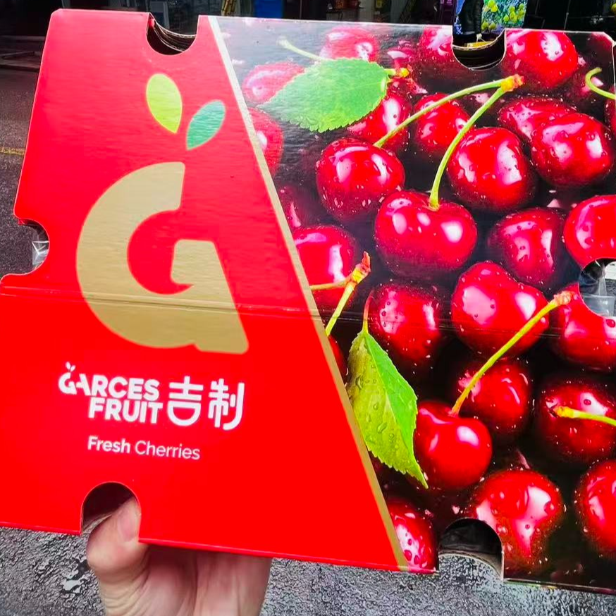 4JD 5斤净重原箱 吉制 海运车厘子桑提娜智利