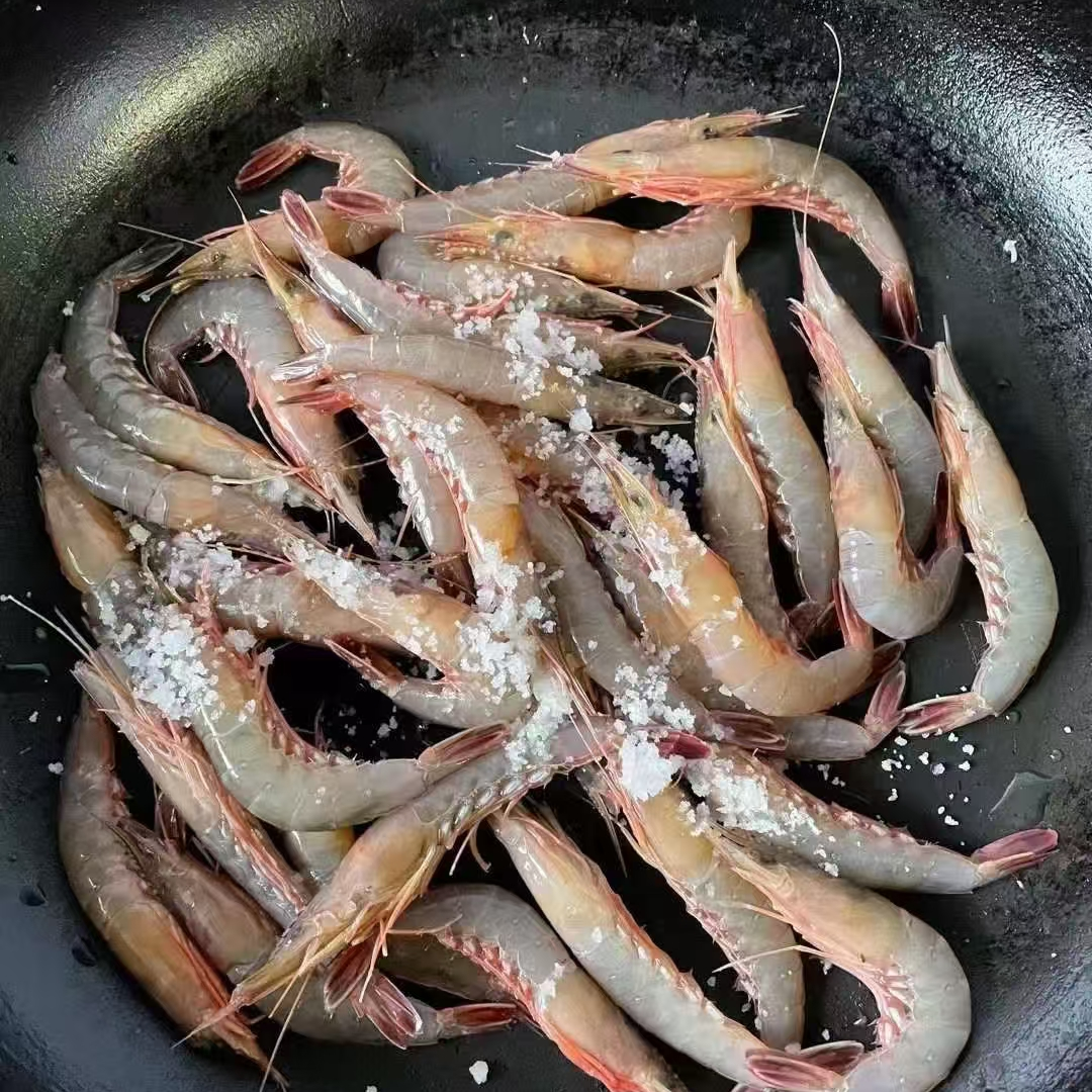 东海野生滑皮虾 条虾（统货发介意小忽拍） 到手净重3斤 速冻发货