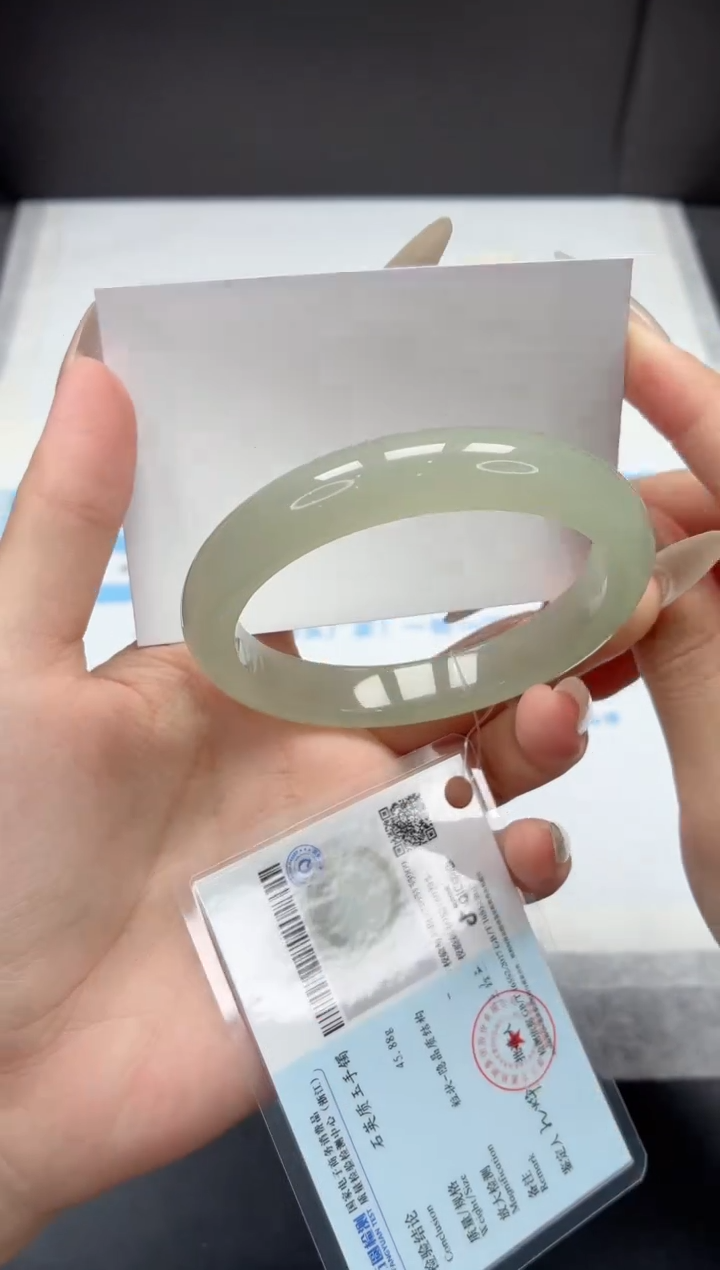 石英质玉手镯未镶嵌398/东陵玉59.1