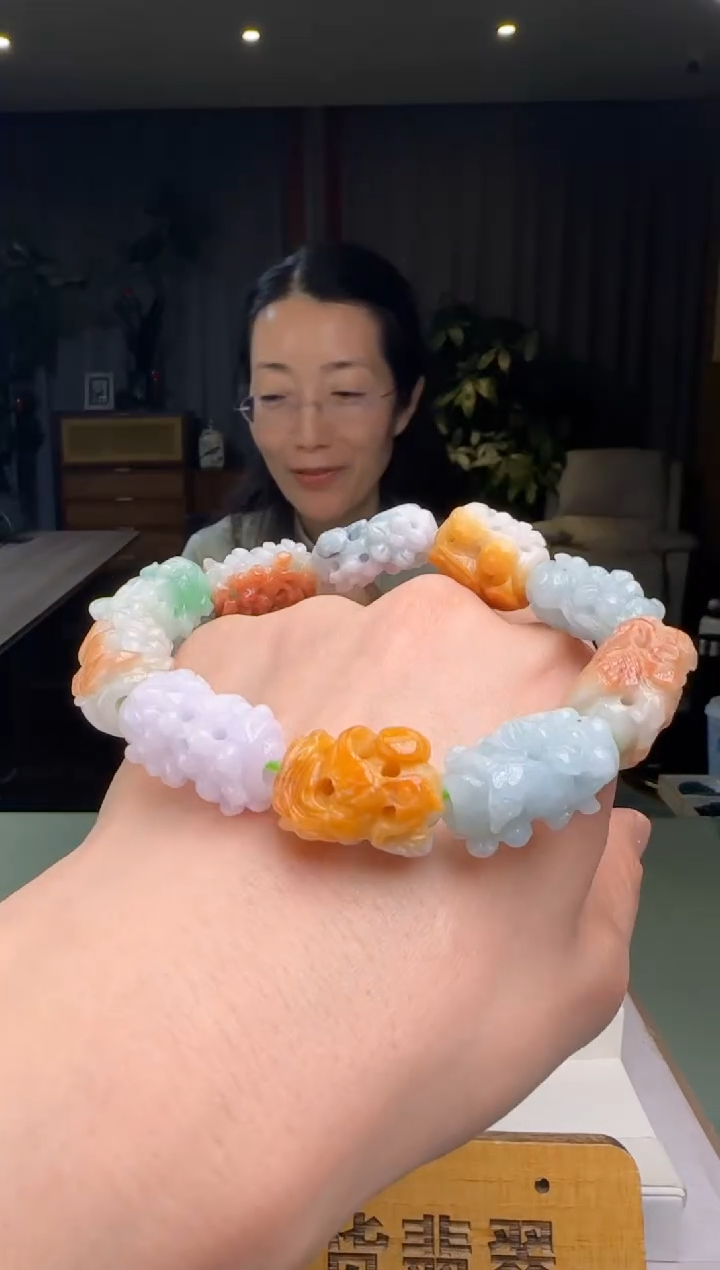 【闪购商品】翡翠手串未镶嵌DY@@WS1WX27312