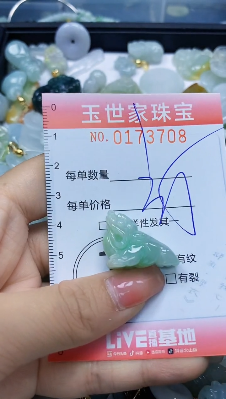 【闪购商品】翡翠颈饰未镶嵌闪购0173708