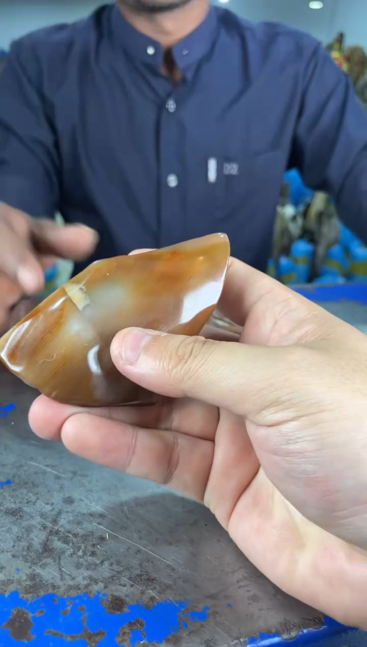 【闪购商品】硅化玉手把未镶嵌63