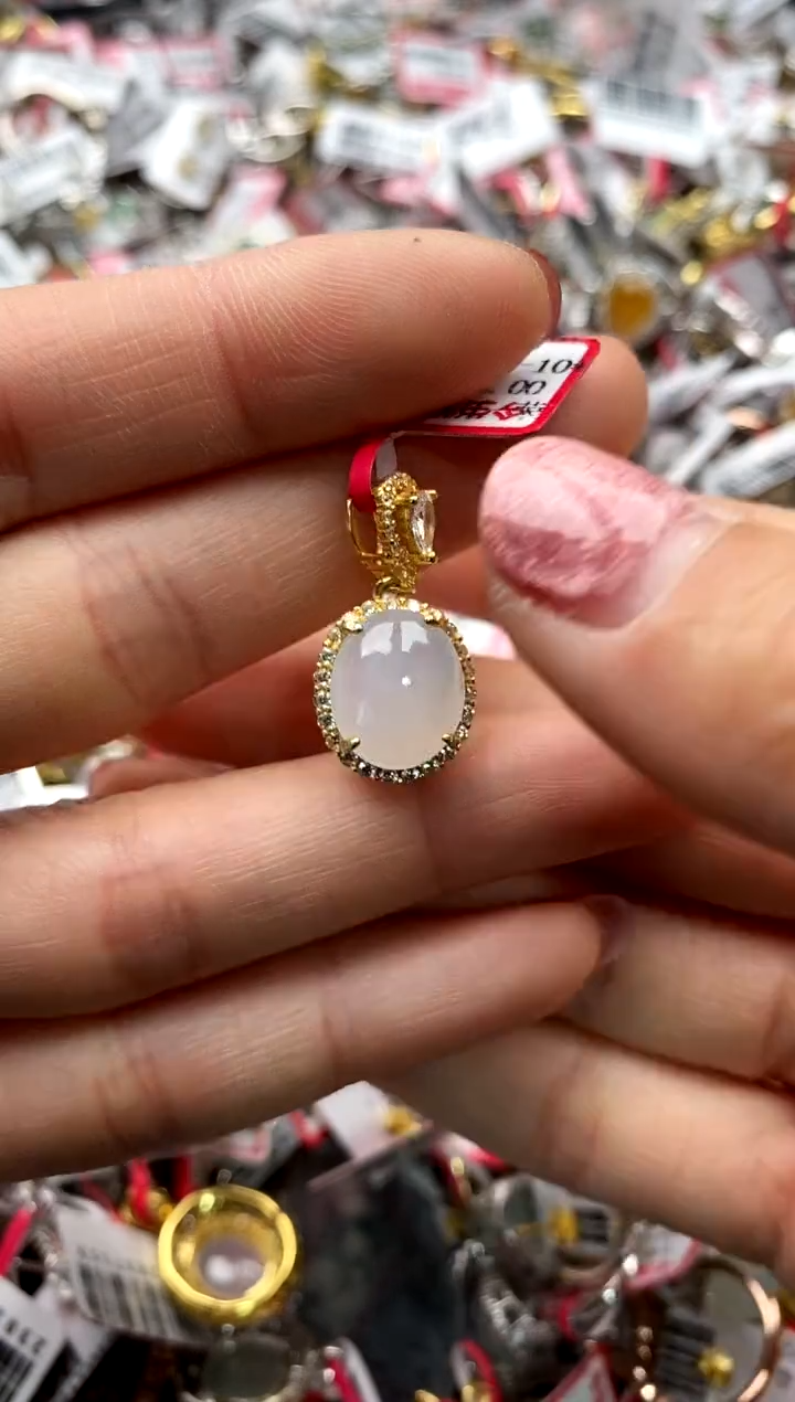 【闪购商品】翡翠戒指银S925镶嵌111111111     0