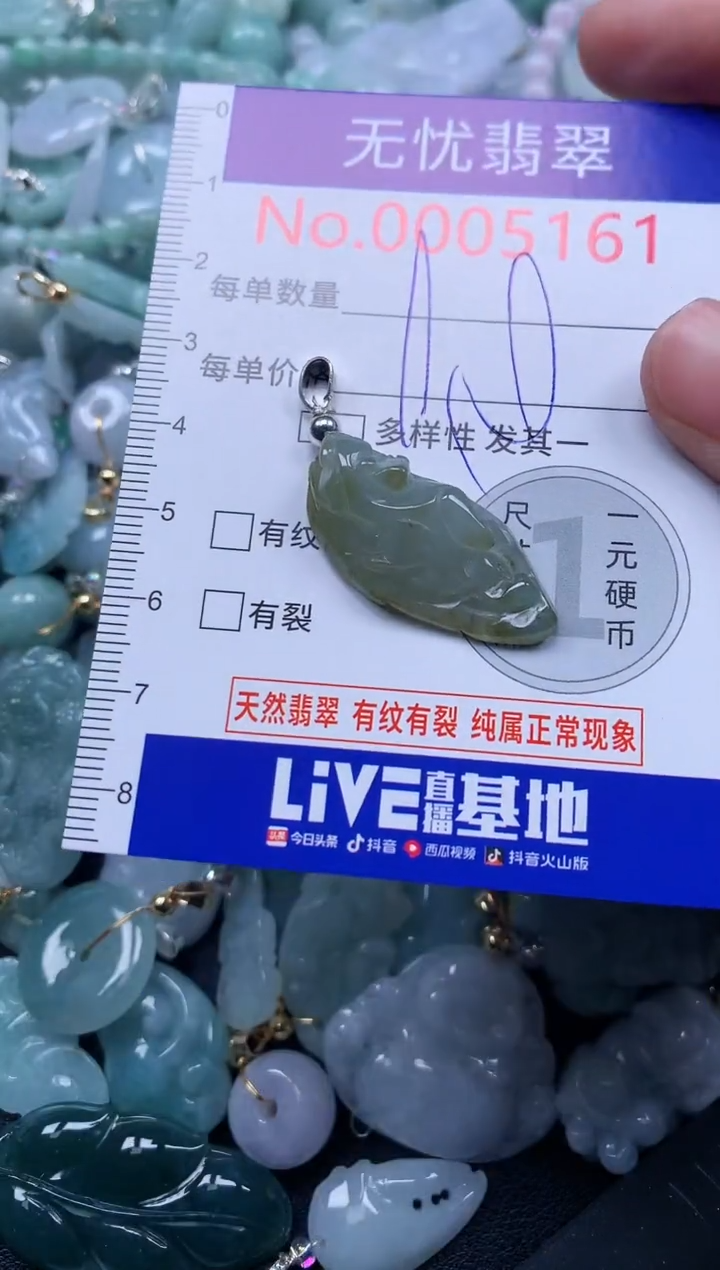 颈饰未镶嵌翡翠5161