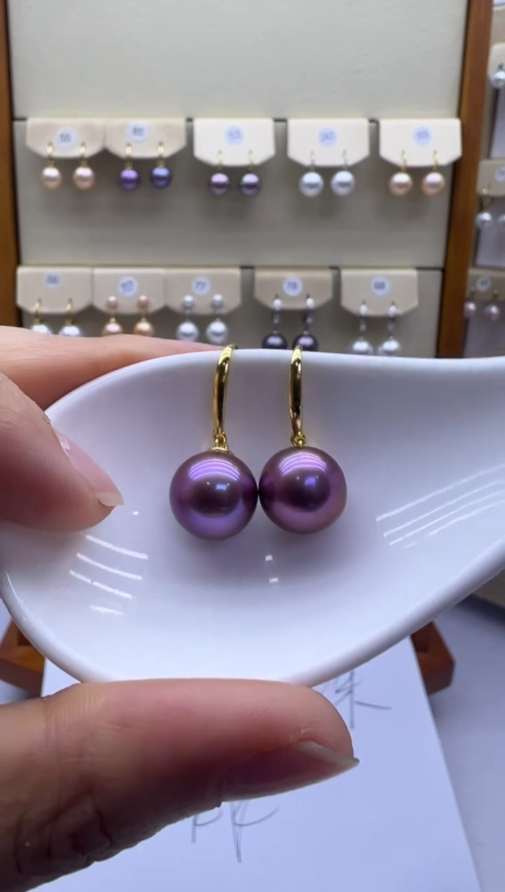 未镶嵌耳饰淡水珍珠292-