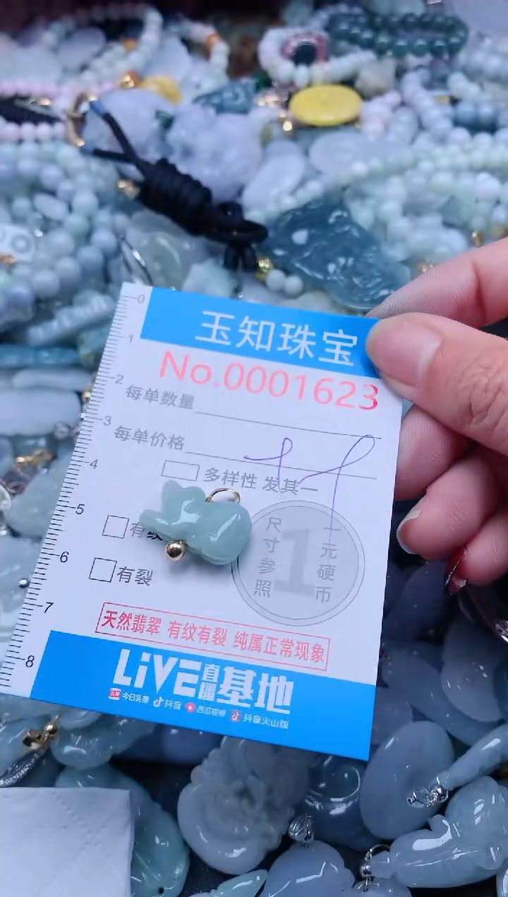 【闪购商品】翡翠吊坠(不含链)未镶嵌1623