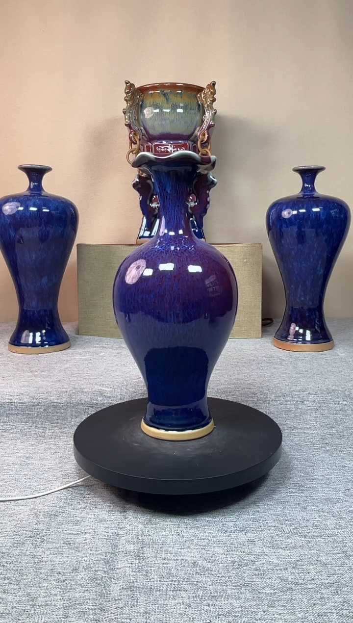 摆件神垕钧瓷收藏工艺品