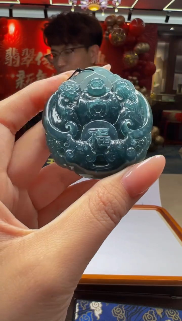 【闪购商品】定制翡翠未镶嵌Q2025-2-1-41