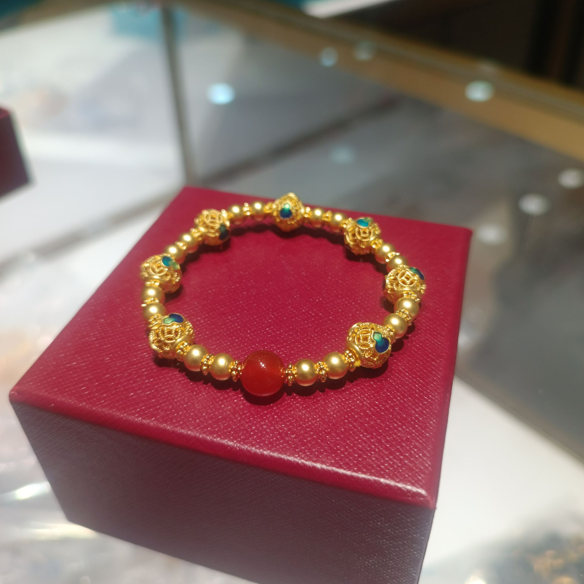 【珊珊专享】足金999饰品 多宝手串 SS3090