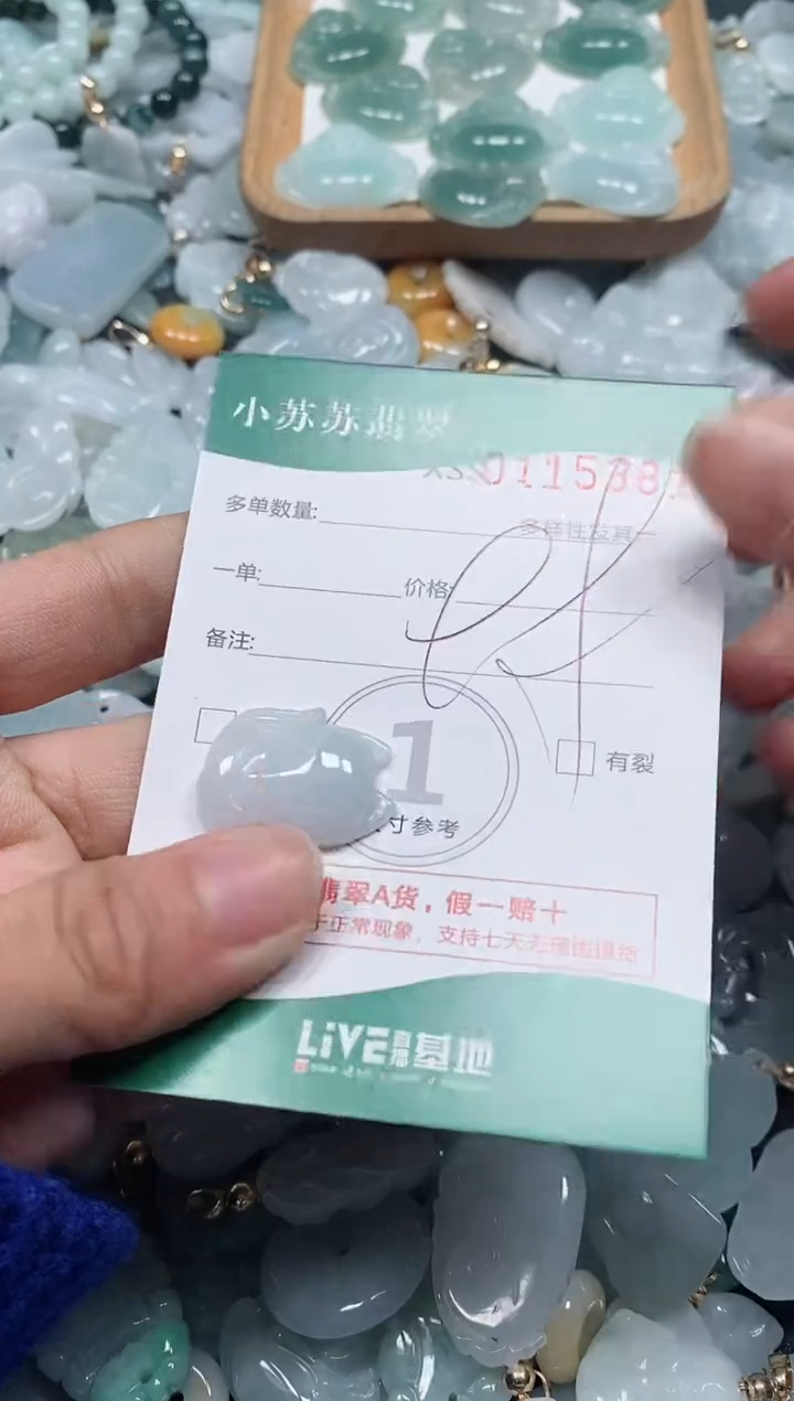 【闪购商品】翡翠颈饰未镶嵌闪购商品0115381