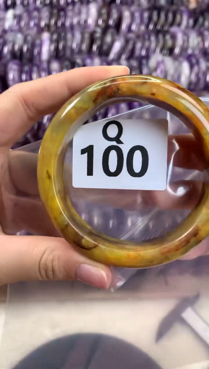 【闪购商品】水晶水晶手镯Q未镶嵌100-58