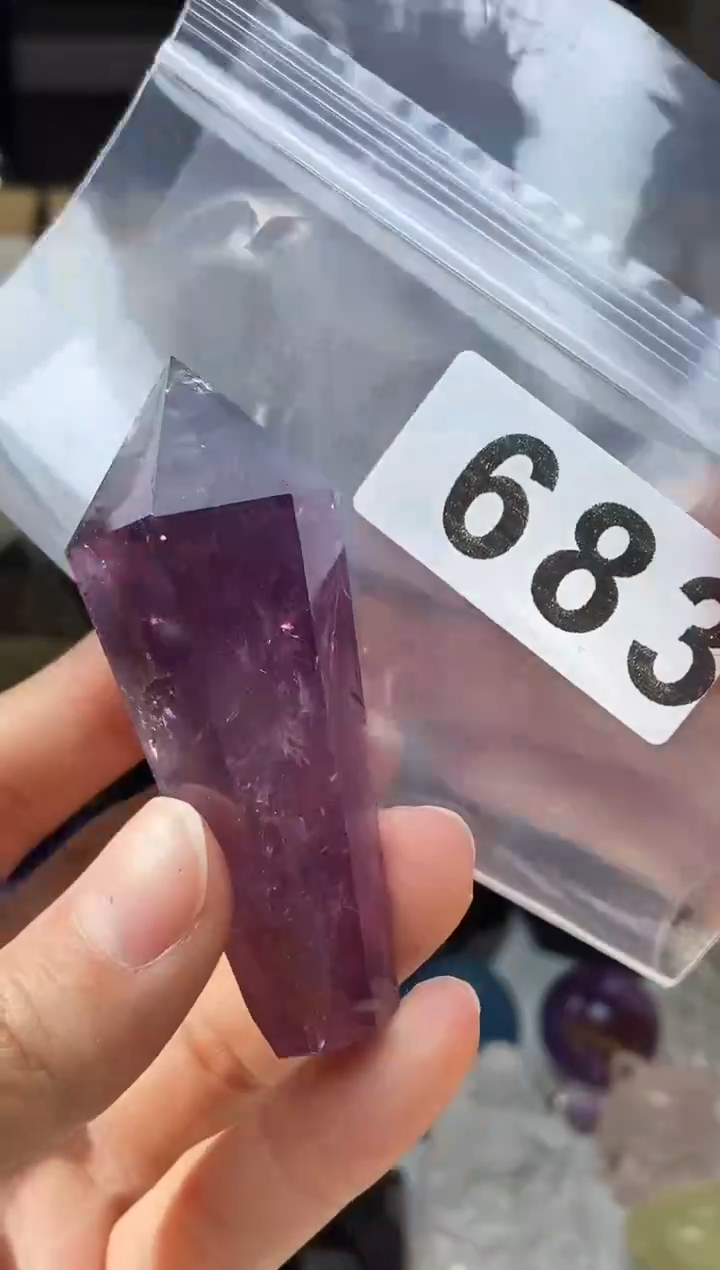 【闪购商品】水晶紫柱/683未镶嵌【】