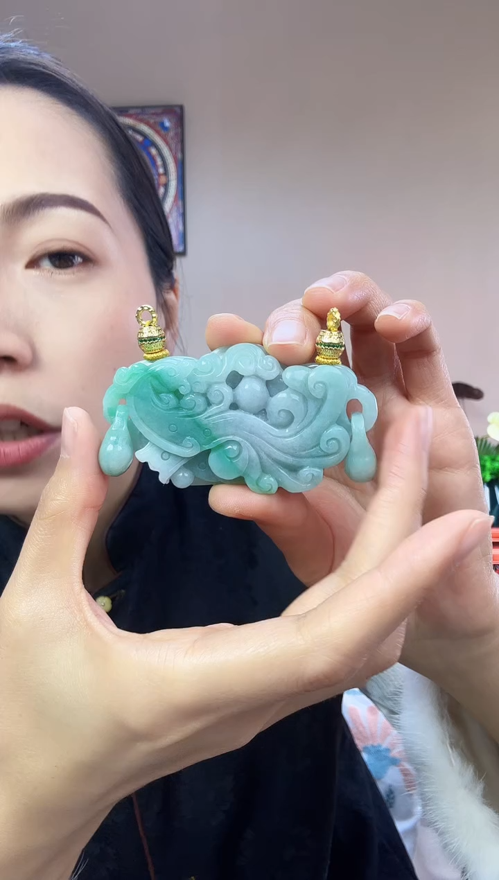 【闪购商品】翡翠颈饰未镶嵌特色原创翡翠颈饰